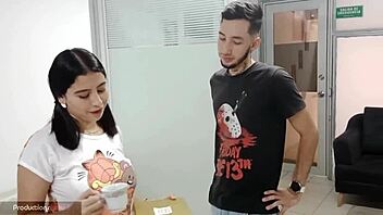 Stepmother Undresses For Gift, Sucks Dick, Then Gets Fucked Hard