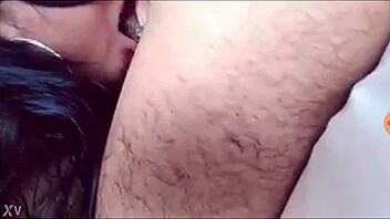 Deep throated by a professional prostitute