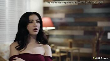 Busty teen gets a threesome with a desperate couple