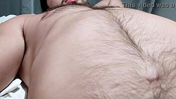 Hairy boyfriend shares intimate POV moment with charm