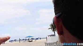 Real Teen 18+ Sucking POV at Wild Party for Facials