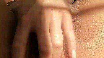 Masturbation close-up in tight pantyhose, so hot!