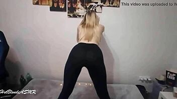 I wathc miley grey's hot striptase.