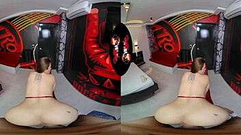 man, i cant believe how hot this vrlatina chick looks in lingerie!