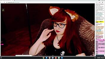 Little Cosplay Fox Teases Webcam Viewers With Anime Costumes For Tips