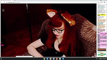 Little Cosplay Fox Teases Webcam Viewers With Anime Costumes For Tips