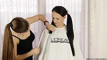 Girl punished for hairbrush