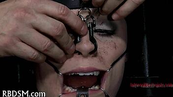 Oh, the pain in this sadomasochism hardcore porn!