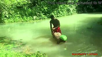 Ebony wife fucks pastor in baptism