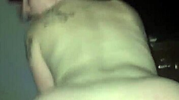 Redhead sucks and fucks hard in homemade tattoo scene!