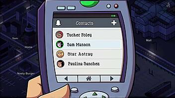 Anime sex game with Danny and Amity