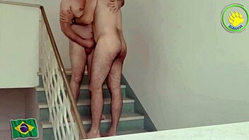 i had gay sex on the stairs of our house, it was so intense but i tripped a little lol, feeling all horny and stuff