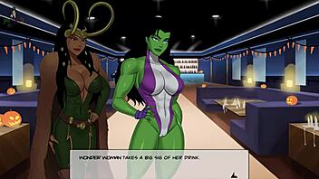 Jinx Roughly Fucked In DC Comics Part 97