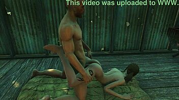 Fo4 Elie and Porter Gage in Anal Fuck and BDSM Action