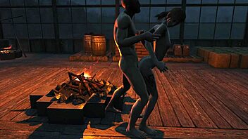 fo4 elie and porter gage in anime hentai game adventure