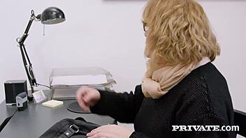 Milf Gets Intense Anal Therapy at Private