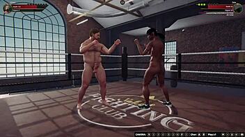 Nude Fighters 3D: Ethan and Dela's Anal and Oral Action