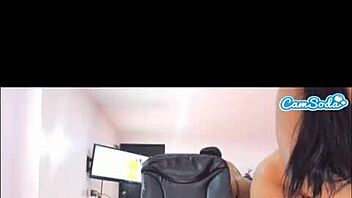 Colombian Ass Grinding On Chair