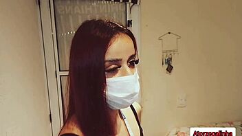 Naughty Seamstress Sucks Hard Client