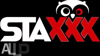 Wow, surreal group sex with two hot European babes!