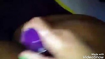 does she squirt hard with that dildo in her ass?