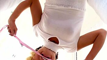 jasmine jolie takes huge cock pov for deepthroat facefuck and facial!