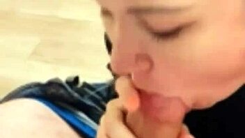 Can she suck your cock deepthroat style?