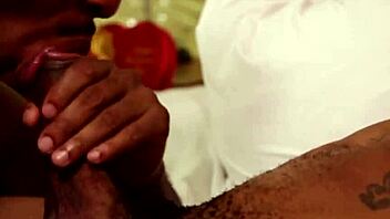 Ebony hunks suck and fuck intensely
