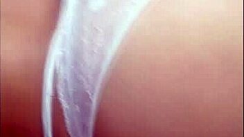 Latina amateur at home gets anal creampie from best friend's cock