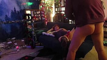 hotwife steffi dances pussy in purple teddy