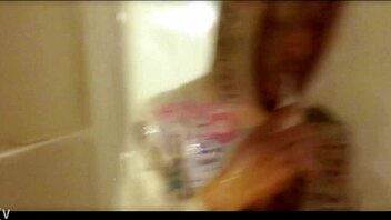 Big ass shemale gets her clothes ripped in a wet and messy scene