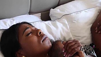 Gogo fukme rides cameron cox's big black cock