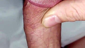 Messy gay masturbation session ends with a big cumshot