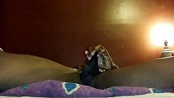 Masturbation and prostate play in solo video