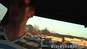 Perry Cavalari fucks his first black guy passionately.