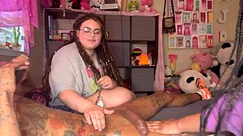 Sacramento's most beautiful and talented women give a homemade handjob and tease