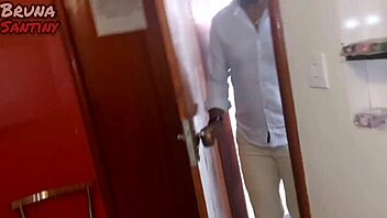 Maridão takes Bruna to motel for wild group fun. Even the cameraman joins in!