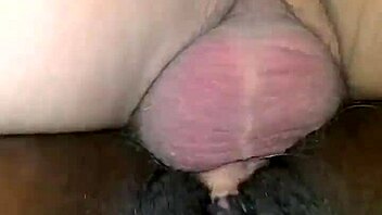 Ebony Girl Eaten From Behind In Interracial Fuck