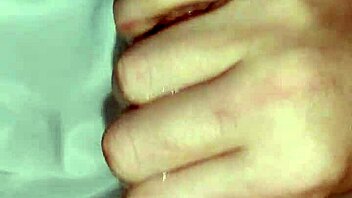 Messy gay masturbation session ends with a big cumshot