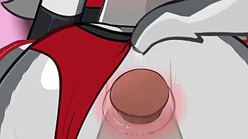 I love Loona's Christmas anal in Helluva Boss game