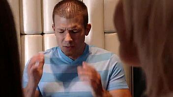 Elle And Lexi Lovell Give Codey Steele A Double Blowjob