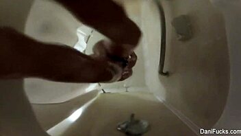 i, dani daniels, masturbatin' in the shower fun