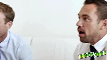 Alex Nova eagerly sucks dad's huge cock