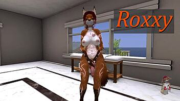 Roxxy's home becomes a hotbed of pleasure in this HD video