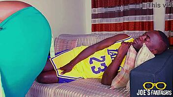 the grandmother with big ass and my small cock