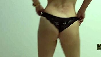 Wife dances sensually and rips clothes while husband travels as truck driver