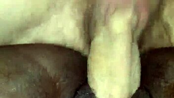 Ebony Girl Eaten From Behind In Interracial Fuck