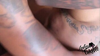 Gogo fukme rides cameron cox's big black cock