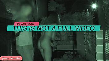 hey, did jeny smith strip naked at the night club party?