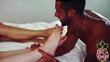 i'm a busty milf in high boots, fucking my hairy pussy with a long dildo in various positions